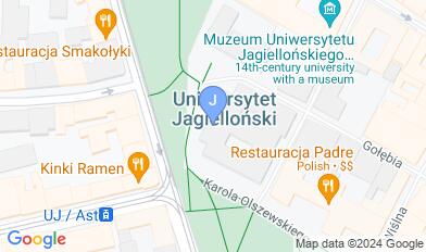 Jagiellonian University map