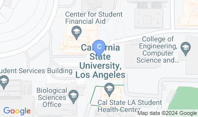 Cal State LA map