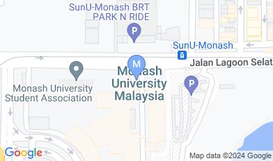 Monash University - Malaysia map