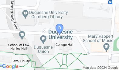 Duquesne University map Duquesne University map