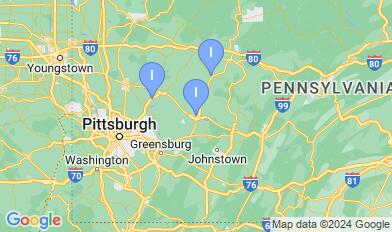 IUP Pennsylvania map IUP Pennsylvania map