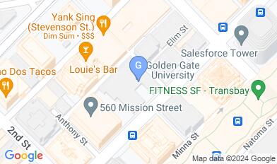 Golden Gate University map