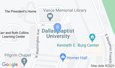 Dallas Baptist University map Dallas Baptist University map
