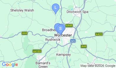 University of Worcester map University of Worcester map
