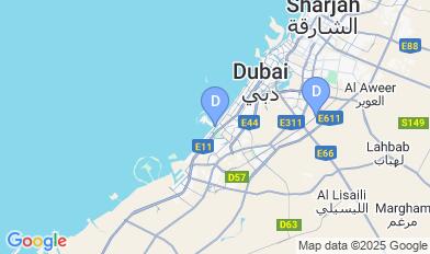 Middlesex University Dubai map