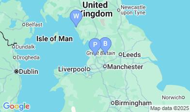 University of Lancashire map