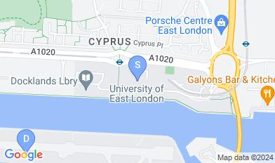 UEL University map