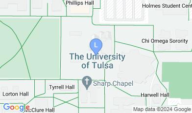 University of Tulsa Campus map