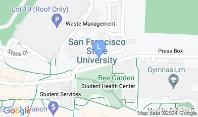 San Francisco State University Campus map San Francisco State University Campus map