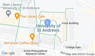 University of St Andrews Campus map University of St Andrews Campus map
