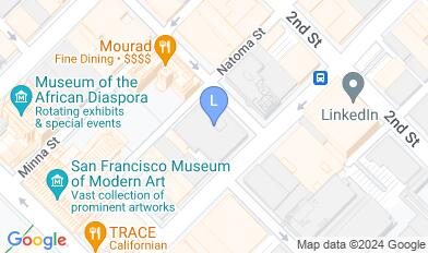 Academy of Art University Campus map Academy of Art University Campus map