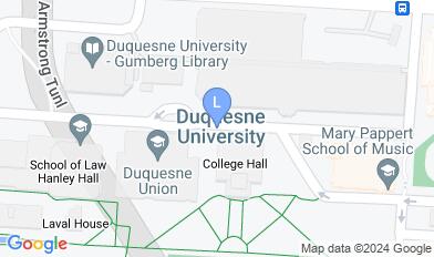 Duquesne University Campus map Duquesne University Campus map