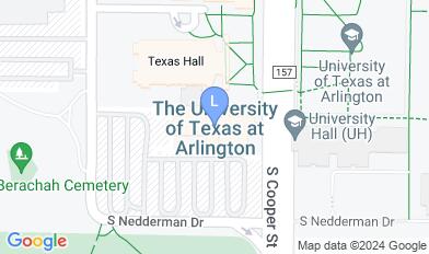 University of Texas at Arlington Campus map University of Texas at Arlington Campus map