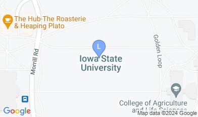 Iowa State University Campus map Iowa State University Campus map