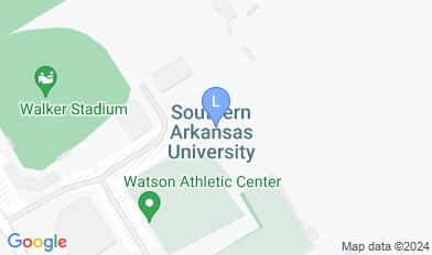 Southern Arkansas University Campus map Southern Arkansas University Campus map
