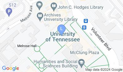 UT Knoxville map UT Knoxville map