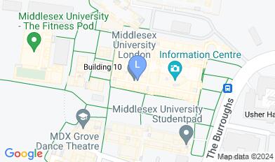 Middlesex University London Campus map