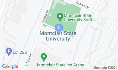 Montclair State University Campus map Montclair State University Campus map