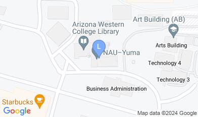 NAU–Yuma campus map NAU–Yuma campus map