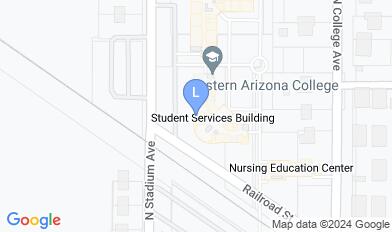 NAU Eastern Arizona College Thatcher Campus map NAU Eastern Arizona College Thatcher Campus map