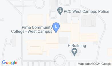 NAU Pima Community College West Campus map NAU Pima Community College West Campus map