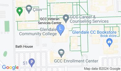 NAU at Glendale Community College Campus map NAU at Glendale Community College Campus map
