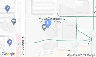NAU Mesa Community College - Southern and Dobson Campus map NAU Mesa Community College - Southern and Dobson Campus map