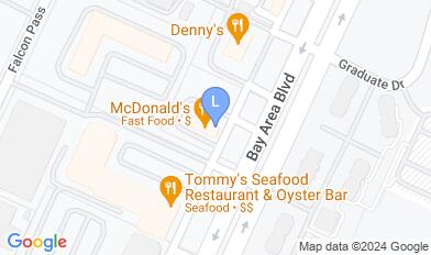 University of Houston Clear Lake Campus map University of Houston Clear Lake Campus map