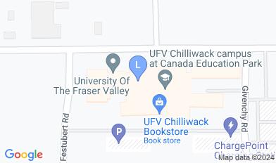 Chilliwack Campus map