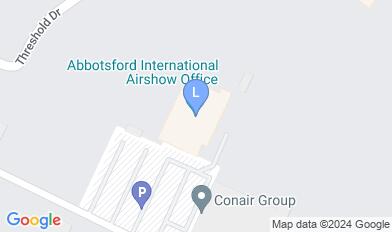 UFV Aerospace Centre map