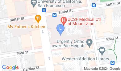 UCSF Mount Zion Campus map UCSF Mount Zion Campus map