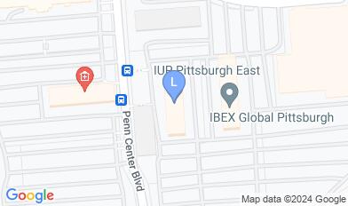 IUP Pittsburgh East Campus map IUP Pittsburgh East Campus map