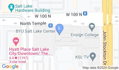 BYU Salt Lake Center map BYU Salt Lake Center map