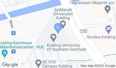 SDU Kolding Campus map SDU Kolding Campus map