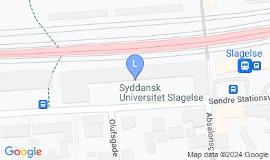 SDU Slagelse Campus map SDU Slagelse Campus map
