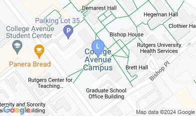 College Avenue Campus map College Avenue Campus map