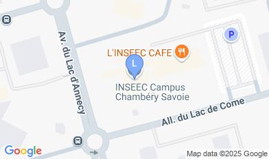 Chambery Campus map Chambery Campus map