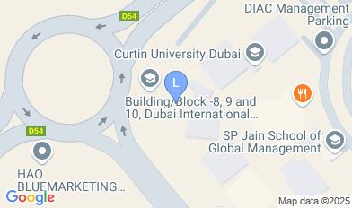 Dubai International Academic City Campus map