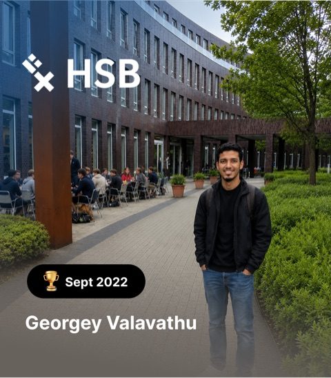 Georgey Valavathu – HSB, Sept 2022